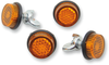 License Plate Reflectors - 4ct - Amber - Lutzka's Garage