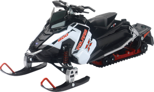 Polaris Switchback Pro-X 800 - 1:16 Scale - White/Black/Red - Lutzka's Garage