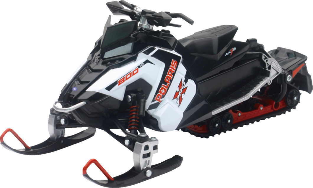 Polaris Switchback Pro-X 800 - 1:16 Scale - White/Black/Red - Lutzka's Garage