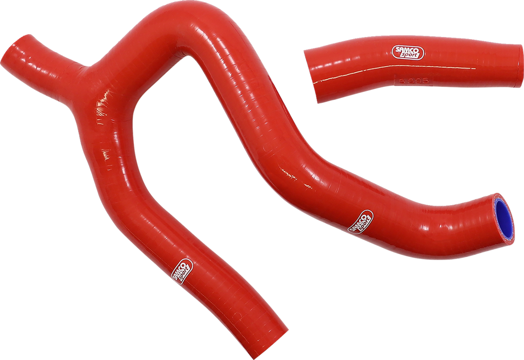 Race Fit Radiator Hose Kit - Red - Gas Gas - Lutzka's Garage