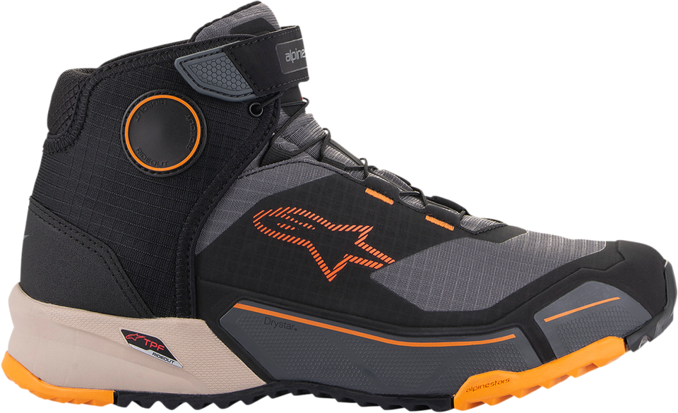 CR-X Drystar® Shoes - Black/Brown/Orange - US 9.5