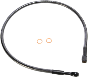 Brake Line - 10 mm-Straight - 25" - Black Pearl