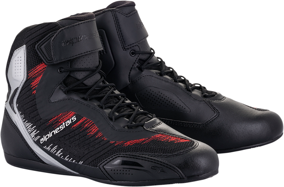 Faster-3 Rideknit® Shoes - Black/Silver/Red - US 9.5 - Lutzka's Garage