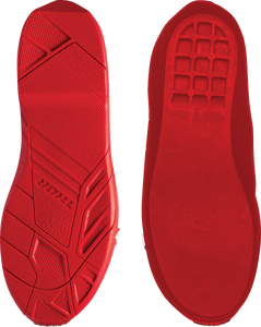 Radial Boots Replacement Outsoles - Red - Size 7-8 - Lutzka's Garage