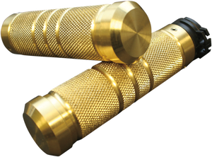 Grips - Knurled - Grooved - Brass