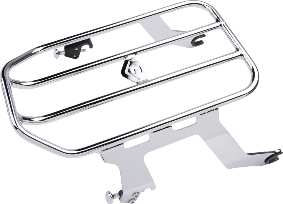 Solo Luggage Rack - Chrome - Bobber - Lutzka's Garage