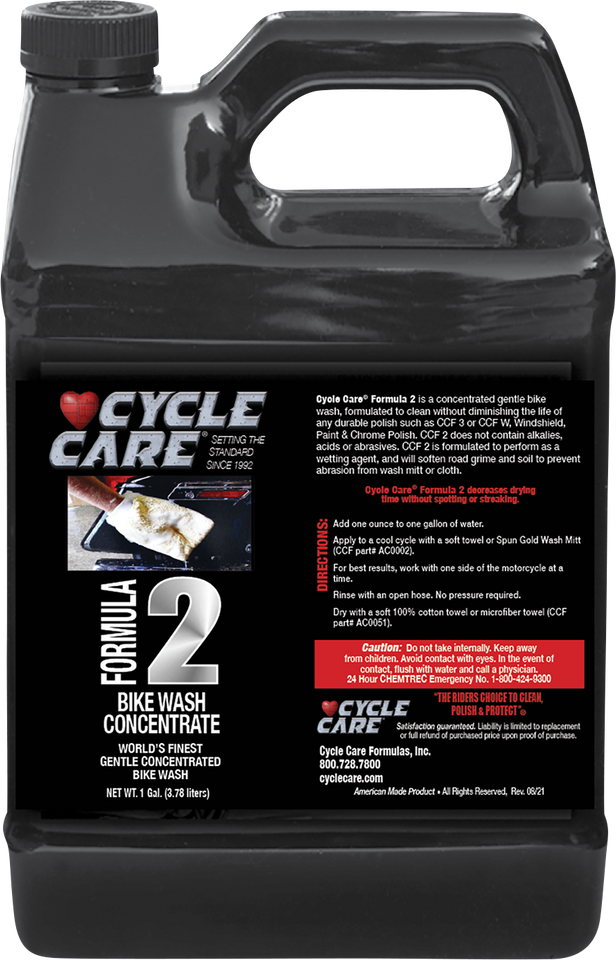 Formula 2 Bike Wash - 1 U.S. gal.