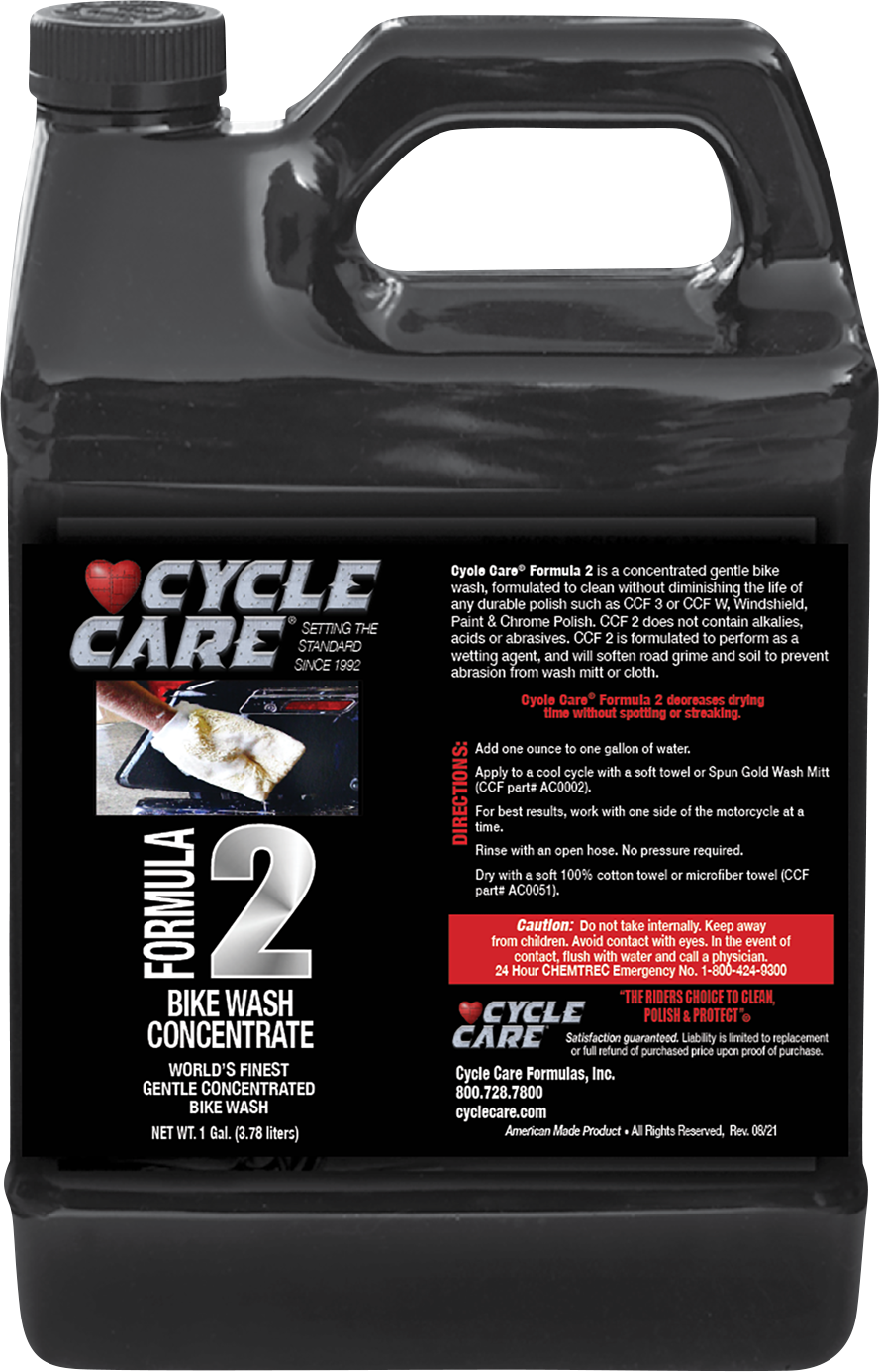 Formula 2 Bike Wash - 1 U.S. gal.