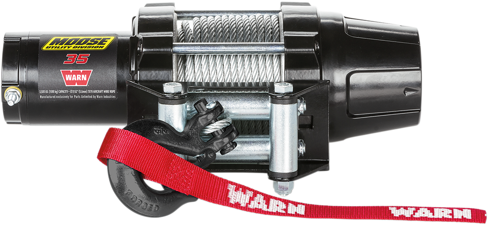 3500 LB Winch - Synthetic Rope