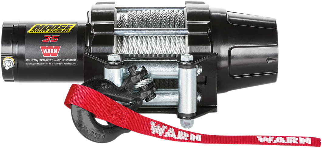 3500 LB Winch - Synthetic Rope