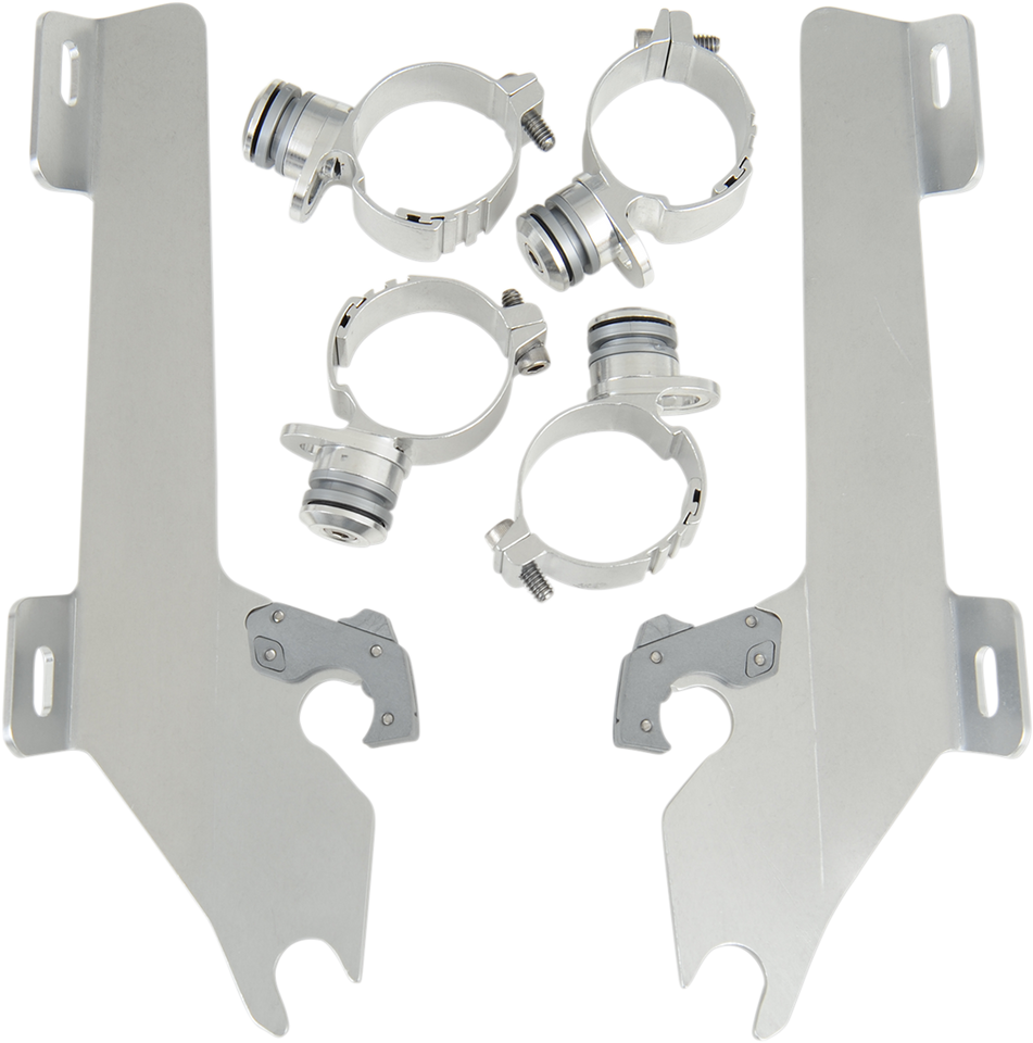 Batwing Trigger Lock Mounting Kit - Raider - Polished