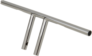 Handlebar - T-Bar - Dimpled - 6" - Chrome - Lutzka's Garage