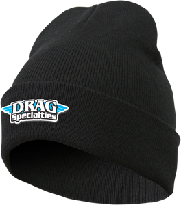 Drag Specialties Stocking Cap - Black - Lutzka's Garage