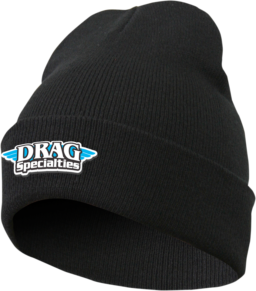 Drag Specialties Stocking Cap - Black - Lutzka's Garage