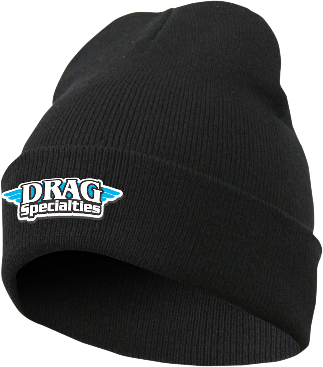 Drag Specialties Stocking Cap - Black - Lutzka's Garage