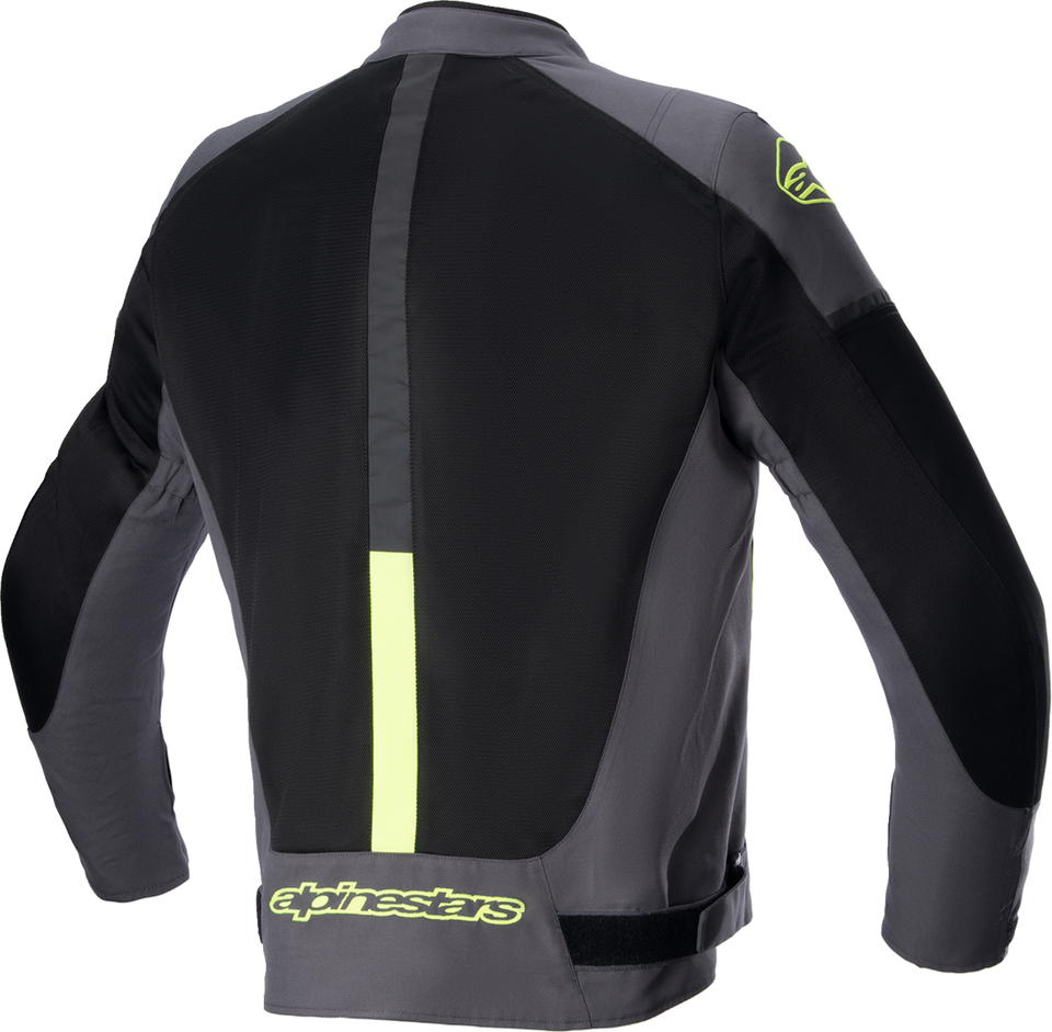 T SP X Superair Jacket - Gray/Black/Yellow - Small - Lutzka's Garage