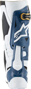 Arlington LE Tech 10 Boots - White/Blue/Gold - US 8 - Lutzka's Garage