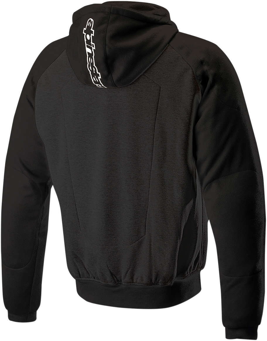 Chrome Sport Hoodie - Black - Small - Lutzka's Garage