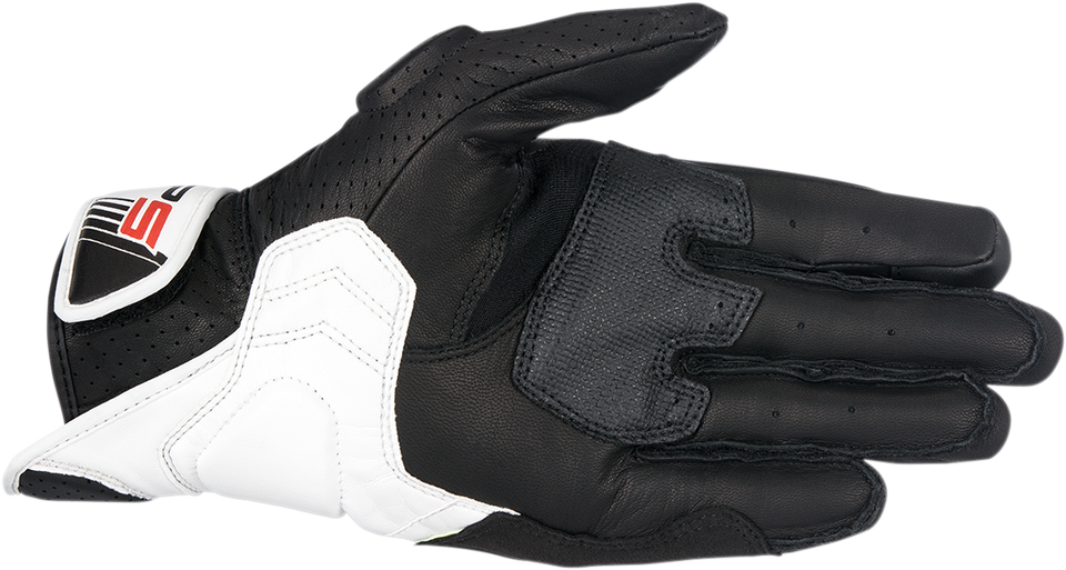 SP-5 Gloves - Black/White/Red - Small - Lutzka's Garage