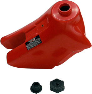 Large-Capacity Gas Tank - Red - Honda - 3.2 Gallon - Lutzka's Garage