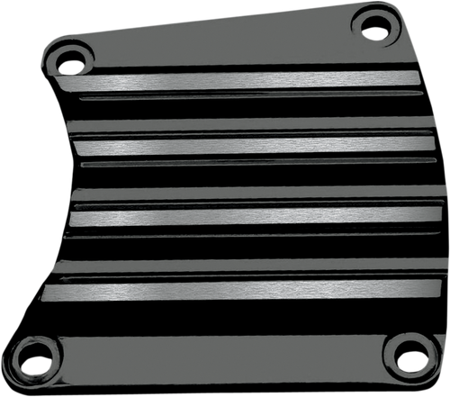 Inspection Cover - Black - Finned - Lutzka's Garage