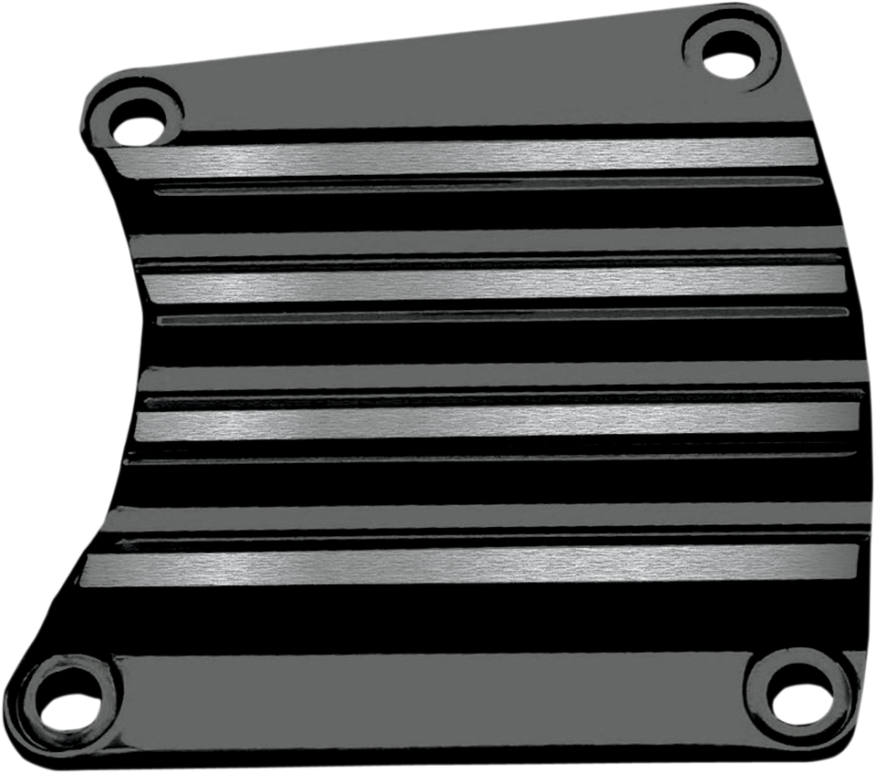 Inspection Cover - Black - Finned - Lutzka's Garage