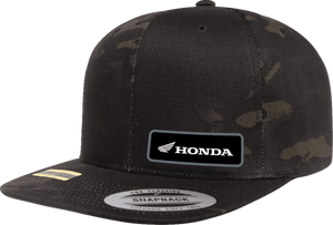 Honda Snapback Hat - Camo Black - Lutzka's Garage