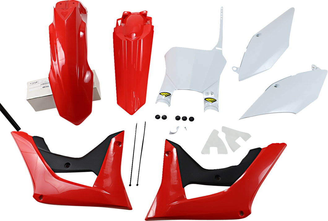 5 Piece Replica Body Kit - OE 20 Red/White/Black - CRF 250R/450R