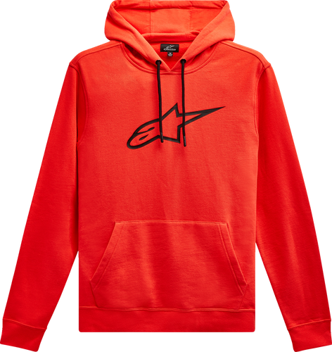 Ageless V2 Hoodie - Warm Red/Black - Medium - Lutzka's Garage