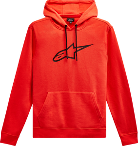 Ageless V2 Hoodie - Warm Red/Black - Medium - Lutzka's Garage