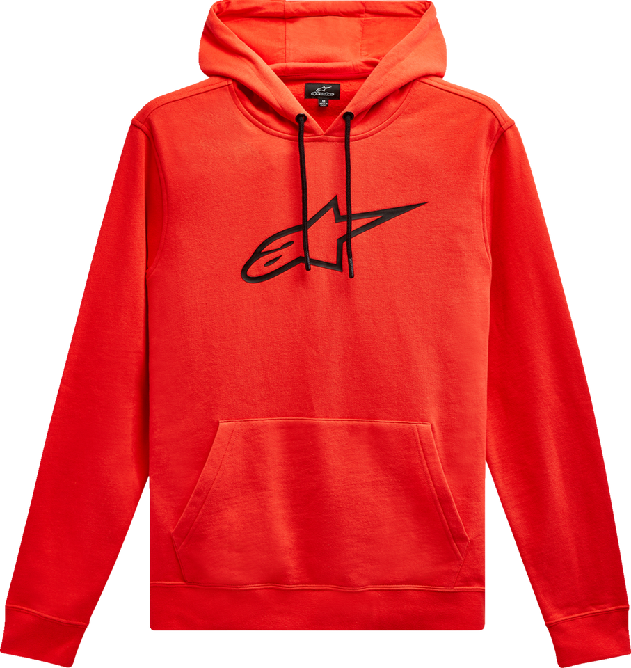 Ageless V2 Hoodie - Warm Red/Black - Medium - Lutzka's Garage