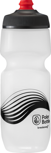 Breakaway® Bottle - Wave - Ivory/Silver - 24 oz.