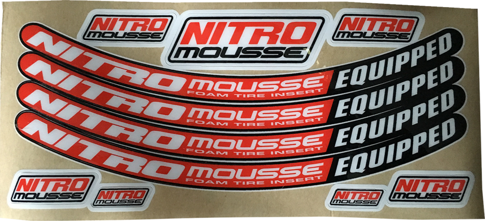 Nitromousse Sticker Kit