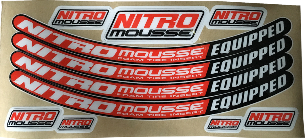 Nitromousse Sticker Kit