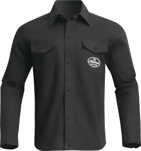 Hallman Over Shirt - Black - Small - Lutzka's Garage