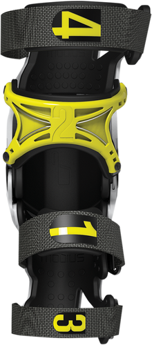 X8 Knee Braces - White/Yellow - Small - Lutzka's Garage