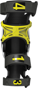 X8 Knee Braces - White/Yellow - Small - Lutzka's Garage