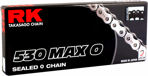 530 Max O - Drive Chain - 150 Links - Black/Chrome - Lutzka's Garage