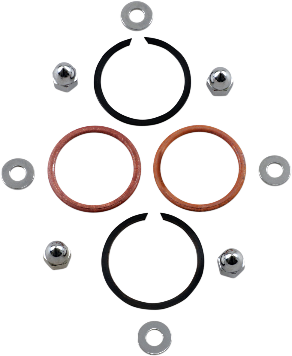 Exhaust Port Copper Gasket Kit - Big Twin/XL