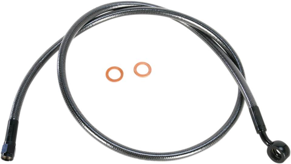 Brake Line - 7/16"-35° - 38" - Black Pearl