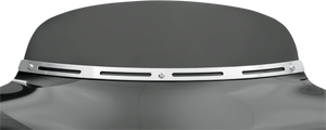 Fairing Windshield Trim - Stainless Steel - Polished - Lutzka's Garage