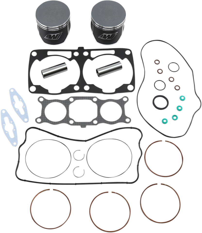 Piston Kit with Gaskets - 85.00 mm - Polaris Engine Type - Polaris