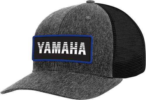 Yamaha Patch Hat - Heather Gray/Black - Lutzka's Garage