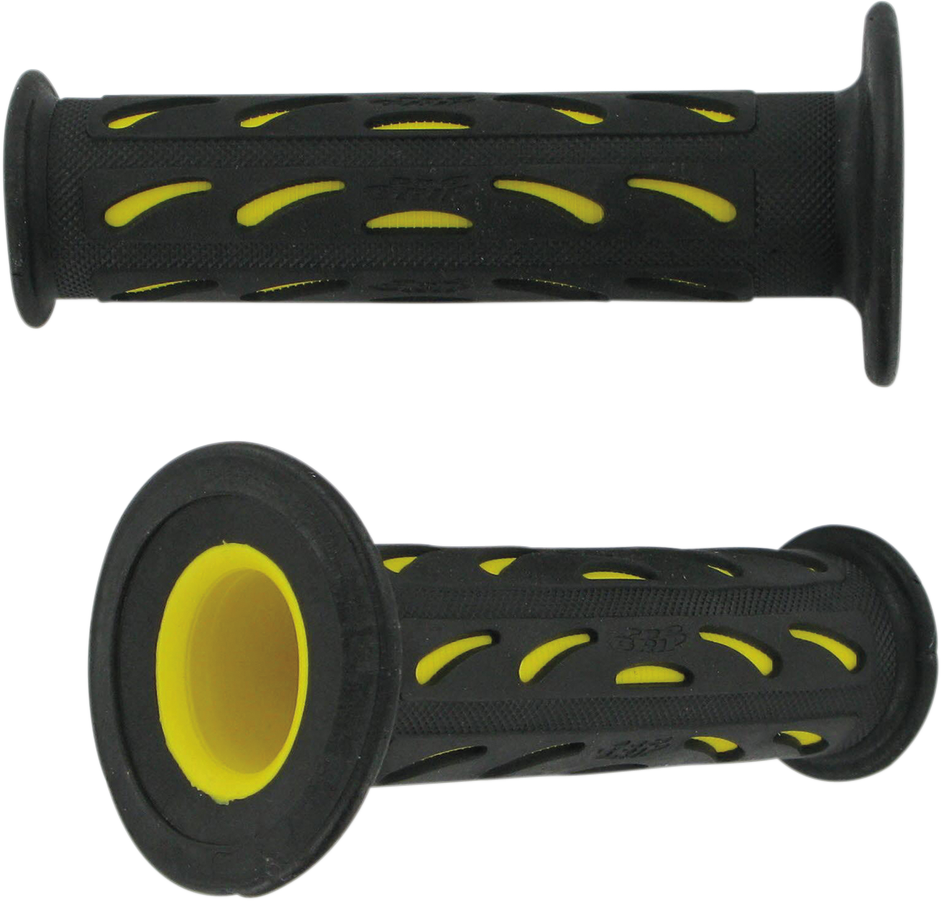 Grips - 724 - Open Ends - Black/Yellow - Lutzka's Garage