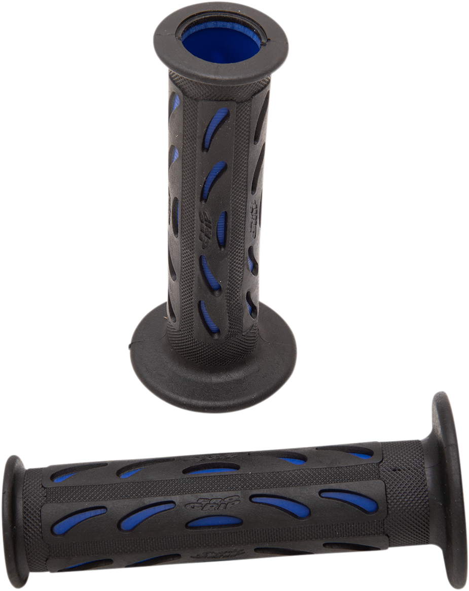 Grips - 724 - Open Ends - Black/Blue - Lutzka's Garage