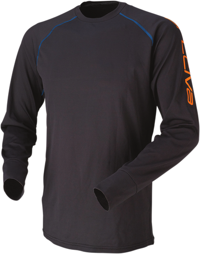 Evaporator Long Sleeve Jersey - Black - Small - Lutzka's Garage