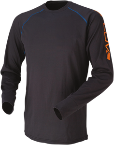 Evaporator Long Sleeve Jersey - Black - Small - Lutzka's Garage