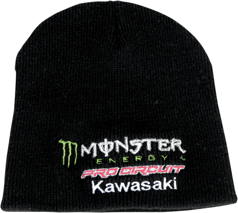 Monster Team Beanie - Black - Lutzka's Garage