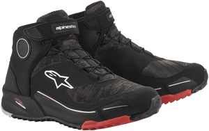 CR-X Drystar® Shoes - Black Camo/Red - US 8 - Lutzka's Garage