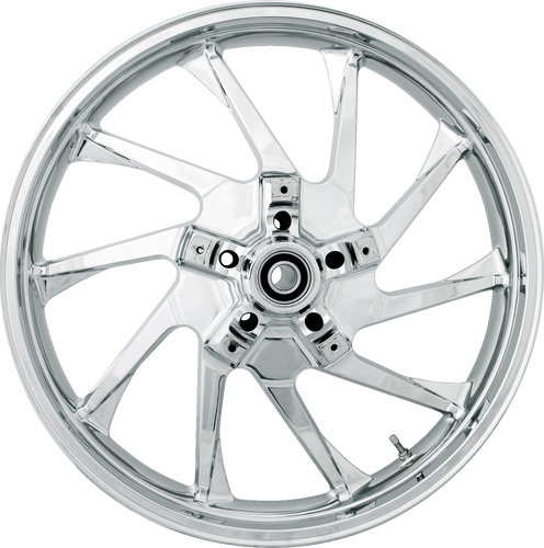 Wheel - Hurricane 3D - Front - Dual Disc/without ABS - Chrome - 21x3.5 - 08+ FL - Lutzka's Garage